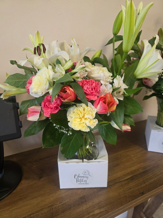 Whimsical Garden Designer Choice Vase Bouquet