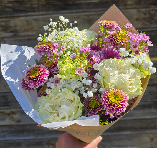 $25- Grab n Go Wrapped Bouquet