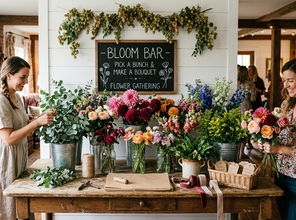 June Bloom Pop-Up Bloom Bar